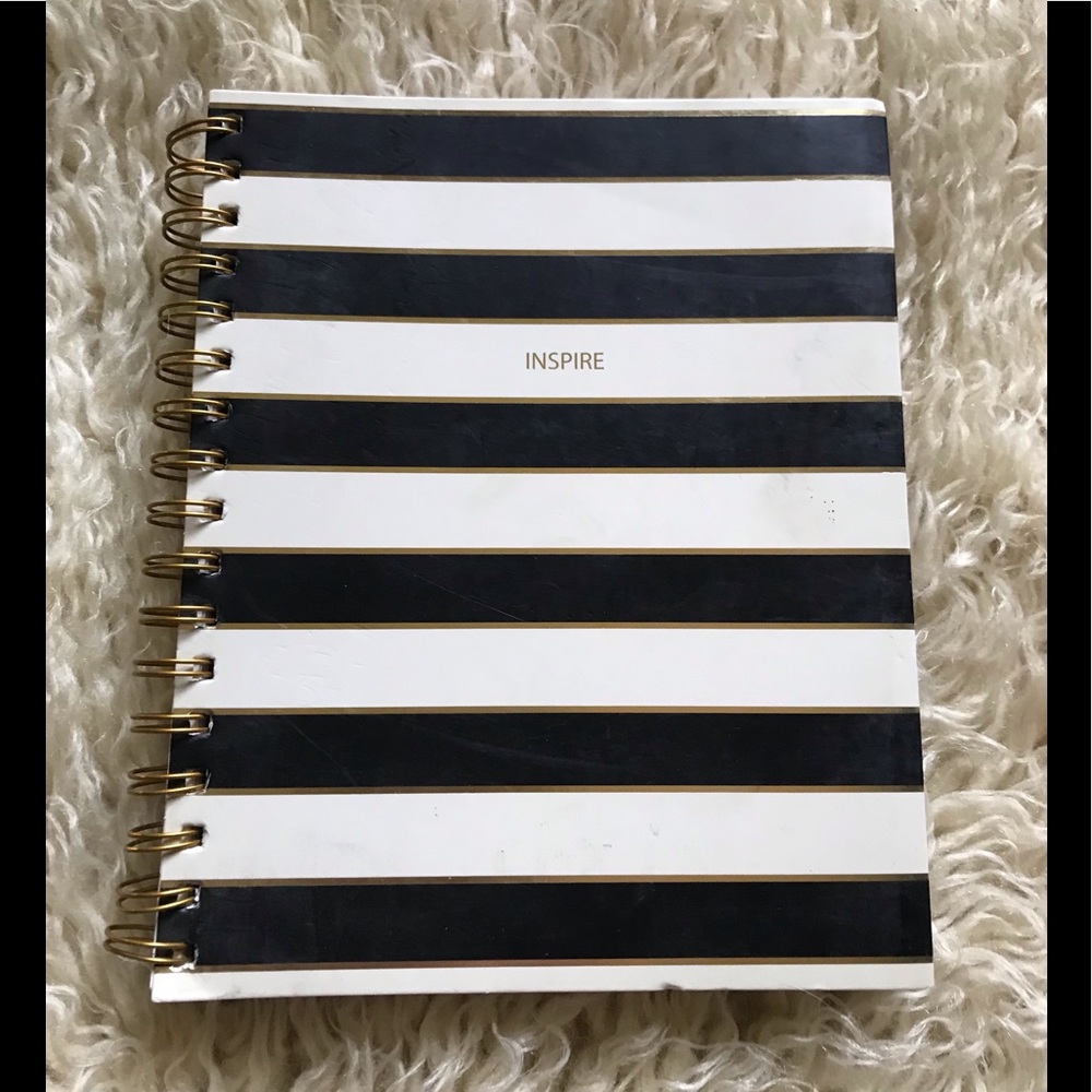 NEW “Inspire” Striped Journal